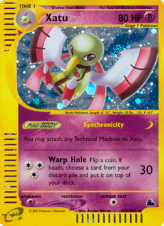 Xatu - Skyridge - #H32 - Pokemon TCG card