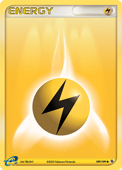 Lightning Energy - Ruby & Sapphire - #109 - Pokemon TCG card