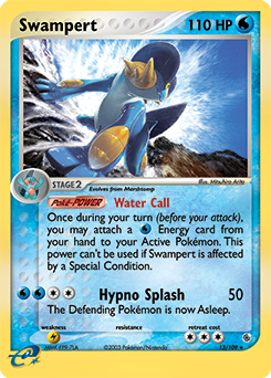 Swampert - Ruby & Sapphire - #13 - Pokemon TCG card
