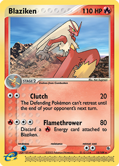 Blaziken - Ruby & Sapphire - #15 - Pokemon TCG card