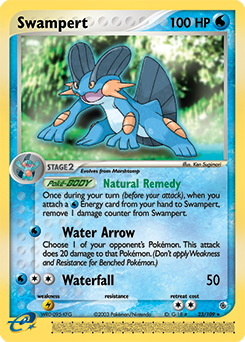 Swampert - Ruby & Sapphire - #23 - Pokemon TCG card