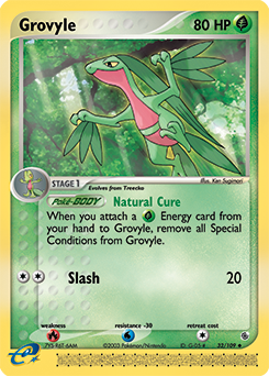 Grovyle - Ruby & Sapphire - #32 - Pokemon TCG card