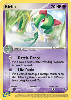 Kirlia #35 Kirlia - Ruby & Sapphire - #35 - Pokemon TCG card