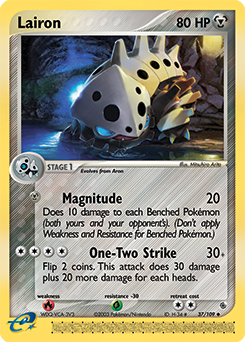 Lairon #37 Lairon - Ruby & Sapphire - #37 - Pokemon TCG card