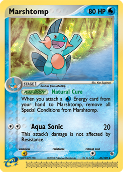 Marshtomp #41 Marshtomp - Ruby & Sapphire - #41 - Pokemon TCG card