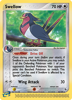 Swellow #46 Swellow - Ruby & Sapphire - #46 - Pokemon TCG card