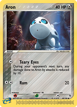 Aron - Ruby & Sapphire - #49 - Pokemon TCG card