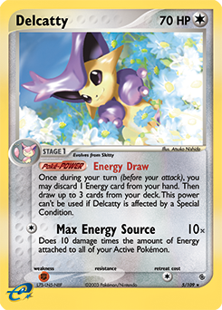 Delcatty - Ruby & Sapphire - #5 - Pokemon TCG card