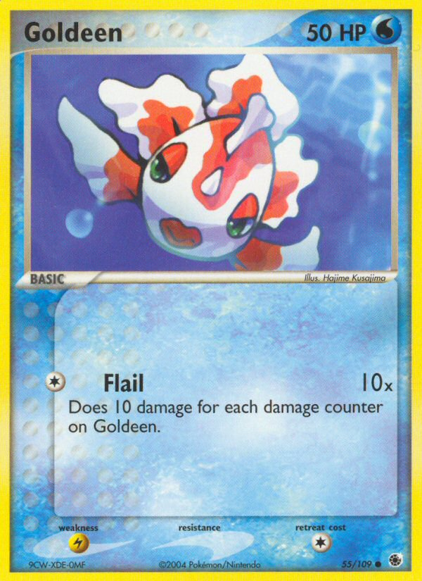 Goldeen - Ruby & Sapphire - #55 - Pokemon TCG card