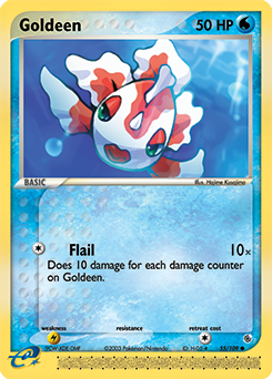 Goldeen #55 Goldeen - Ruby & Sapphire - #55 - Pokemon TCG card