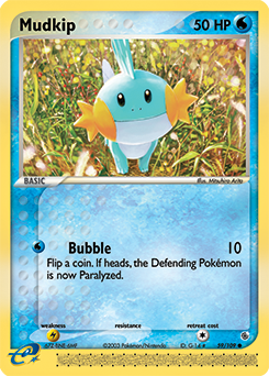Mudkip - Ruby & Sapphire - #59 - Pokemon TCG card