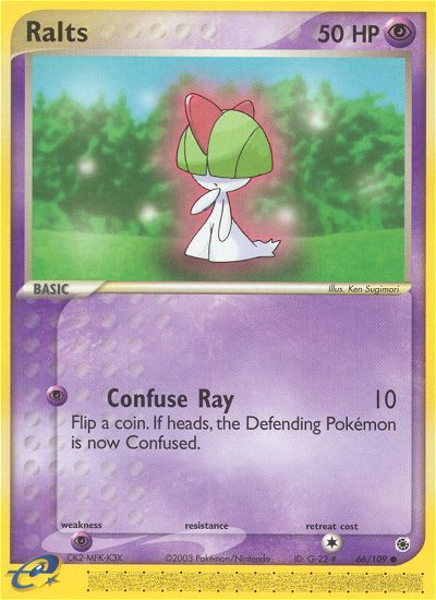 Ralts - Ruby & Sapphire - #66 - Pokemon TCG card