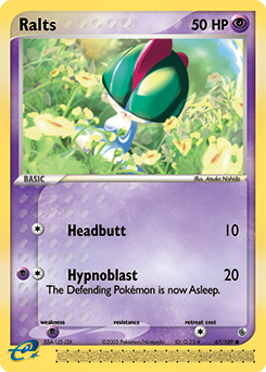 Ralts #67 Ralts - Ruby & Sapphire - #67 - Pokemon TCG card