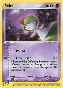 Ralts #68 Ralts - Ruby & Sapphire - #68 - Pokemon TCG card