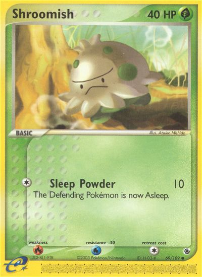 Shroomish - Ruby & Sapphire - #69 - Pokemon TCG card