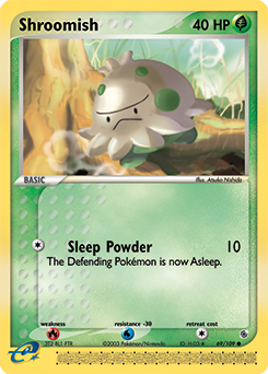 Shroomish #69 Shroomish - Ruby & Sapphire - #69 - Pokemon TCG card