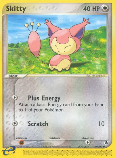 Skitty - Ruby & Sapphire - #70 - Pokemon TCG card