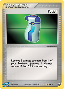 Potion - Ruby & Sapphire - #91 - Pokemon TCG card