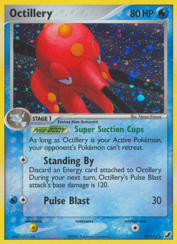 Octillery - Unseen Forces - #10 - Pokemon TCG card