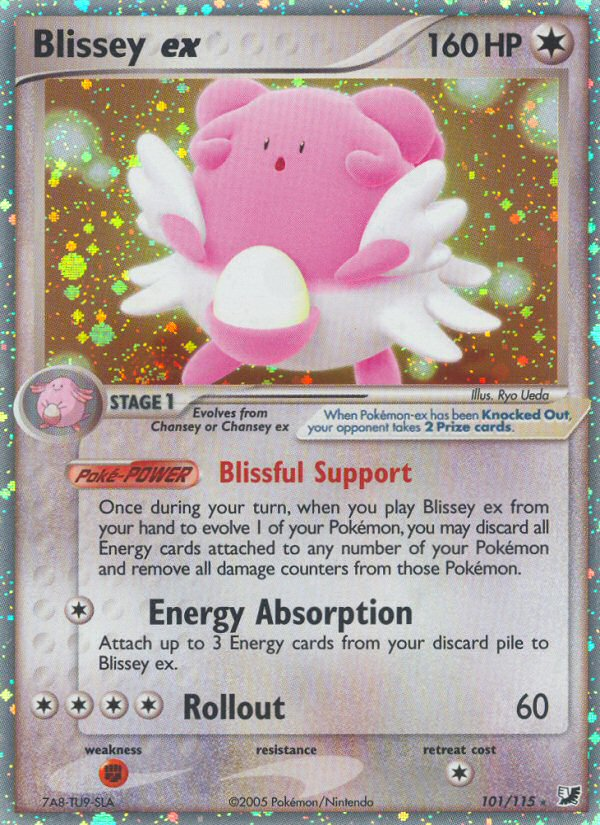 Blissey ex - Unseen Forces - #101 - Pokemon TCG card