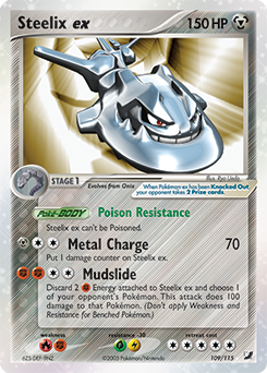 Steelix ex - Unseen Forces - #109 - Pokemon TCG card