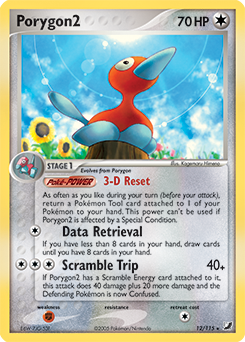 Porygon2 #12 Porygon2 - Unseen Forces - #12 - Pokemon TCG card