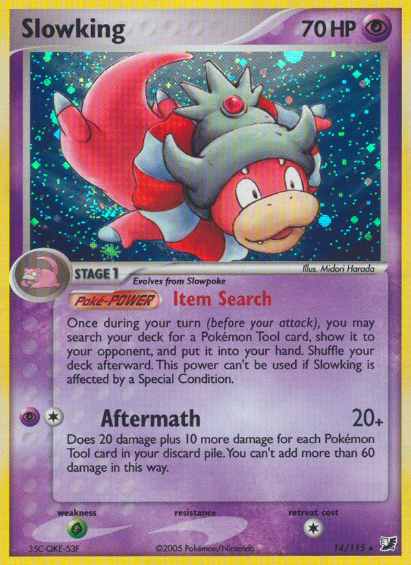 Slowking - Unseen Forces - #14 - Pokemon TCG card