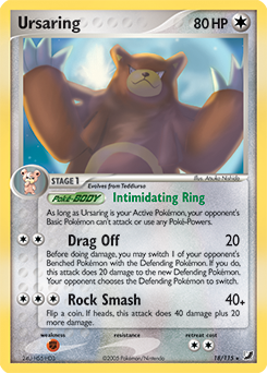 Ursaring - Unseen Forces - #18 - Pokemon TCG card
