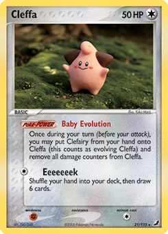 Cleffa - Unseen Forces - #21 - Pokemon TCG card