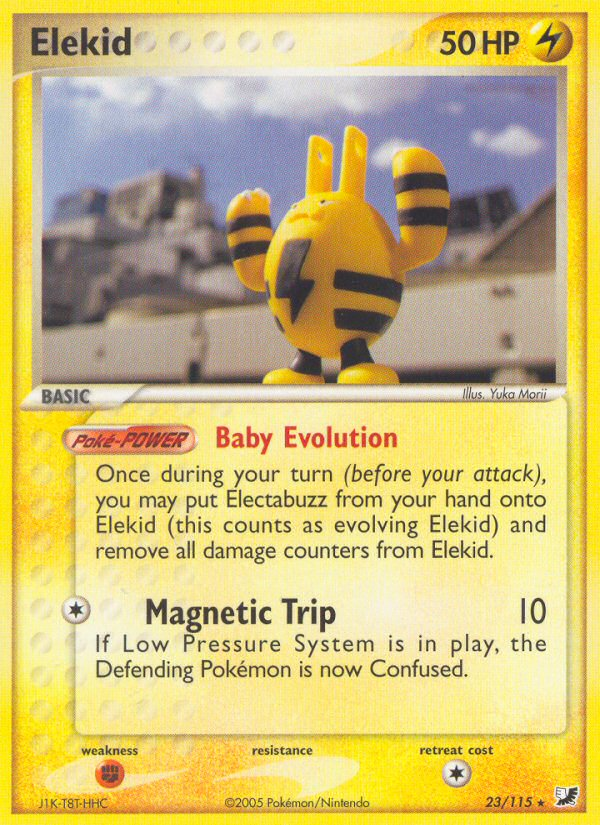 Elekid - Unseen Forces - #23 - Pokemon TCG card