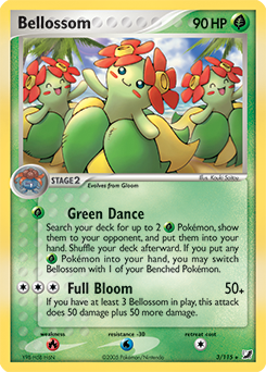 Bellossom #3 Bellossom - Unseen Forces - #3 - Pokemon TCG card