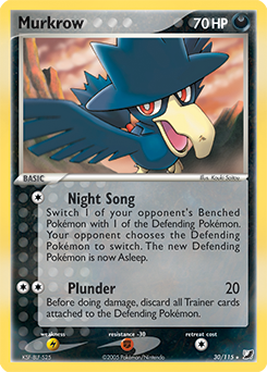 Murkrow #30 Murkrow - Unseen Forces - #30 - Pokemon TCG card