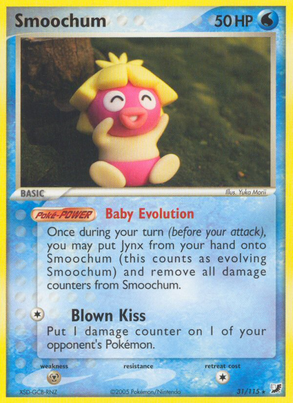Smoochum - Unseen Forces - #31 - Pokemon TCG card