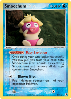 Smoochum #31 Smoochum - Unseen Forces - #31 - Pokemon TCG card