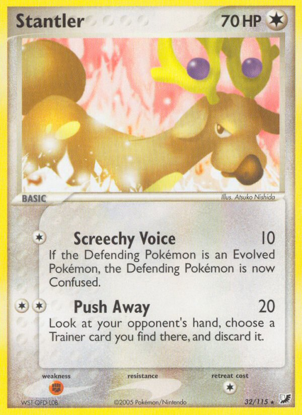 Stantler - Unseen Forces - #32 - Pokemon TCG card