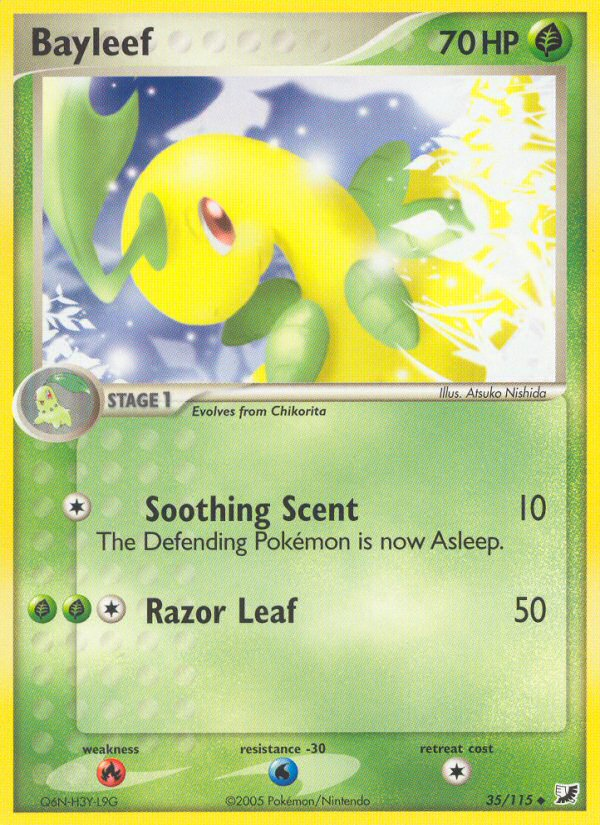 Bayleef - Unseen Forces - #35 - Pokemon TCG card