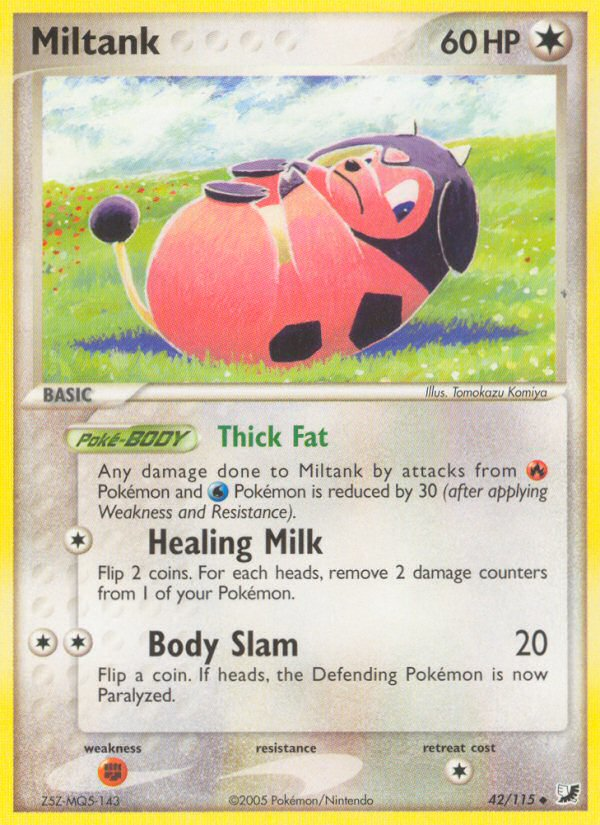 Miltank - Unseen Forces - #42 - Pokemon TCG card