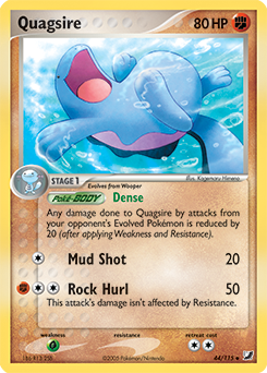 Quagsire - Unseen Forces - #44 - Pokemon TCG card
