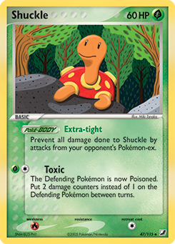 Shuckle - Unseen Forces - #47 - Pokemon TCG card