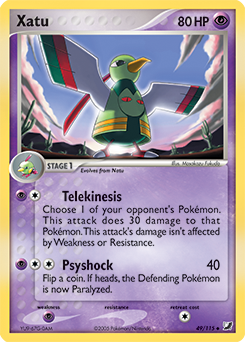 Xatu - Unseen Forces - #49 - Pokemon TCG card