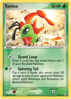 Yanma #50 Yanma - Unseen Forces - #50 - Pokemon TCG card