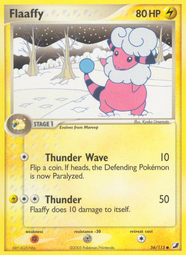 Flaaffy - Unseen Forces - #56 - Pokemon TCG card
