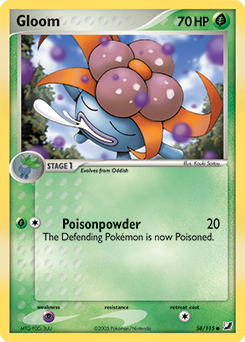 Gloom - Unseen Forces - #58 - Pokemon TCG card