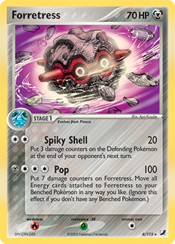 Forretress - Unseen Forces - #6 - Pokemon TCG card