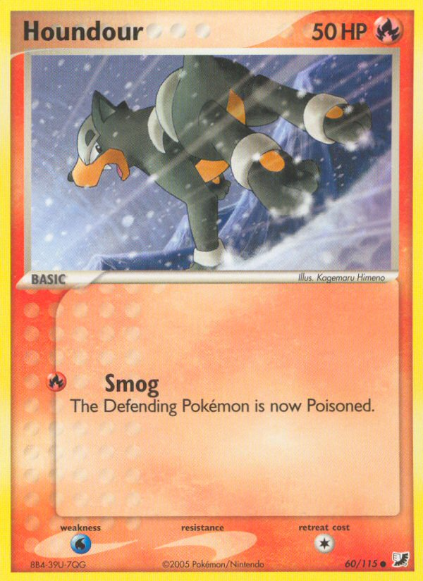 Houndour - Unseen Forces - #60 - Pokemon TCG card