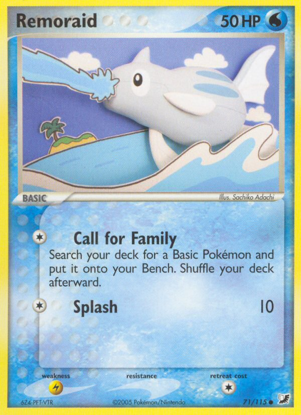 Remoraid - Unseen Forces - #71 - Pokemon TCG card