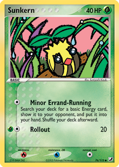 Sunkern - Unseen Forces - #76 - Pokemon TCG card