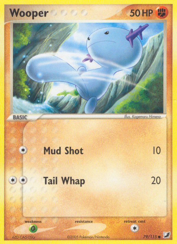 Wooper - Unseen Forces - #79 - Pokemon TCG card