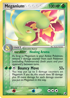 Meganium - Unseen Forces - #9 - Pokemon TCG card