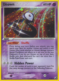 Unown #B Unown - Unseen Forces - #B - Pokemon TCG card